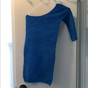 Blue bebe dress